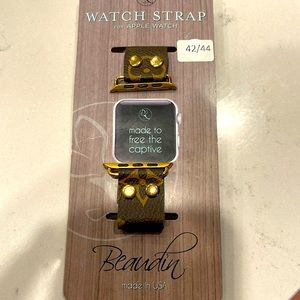 LV Apple Watch Strap 42/44 Beaudin